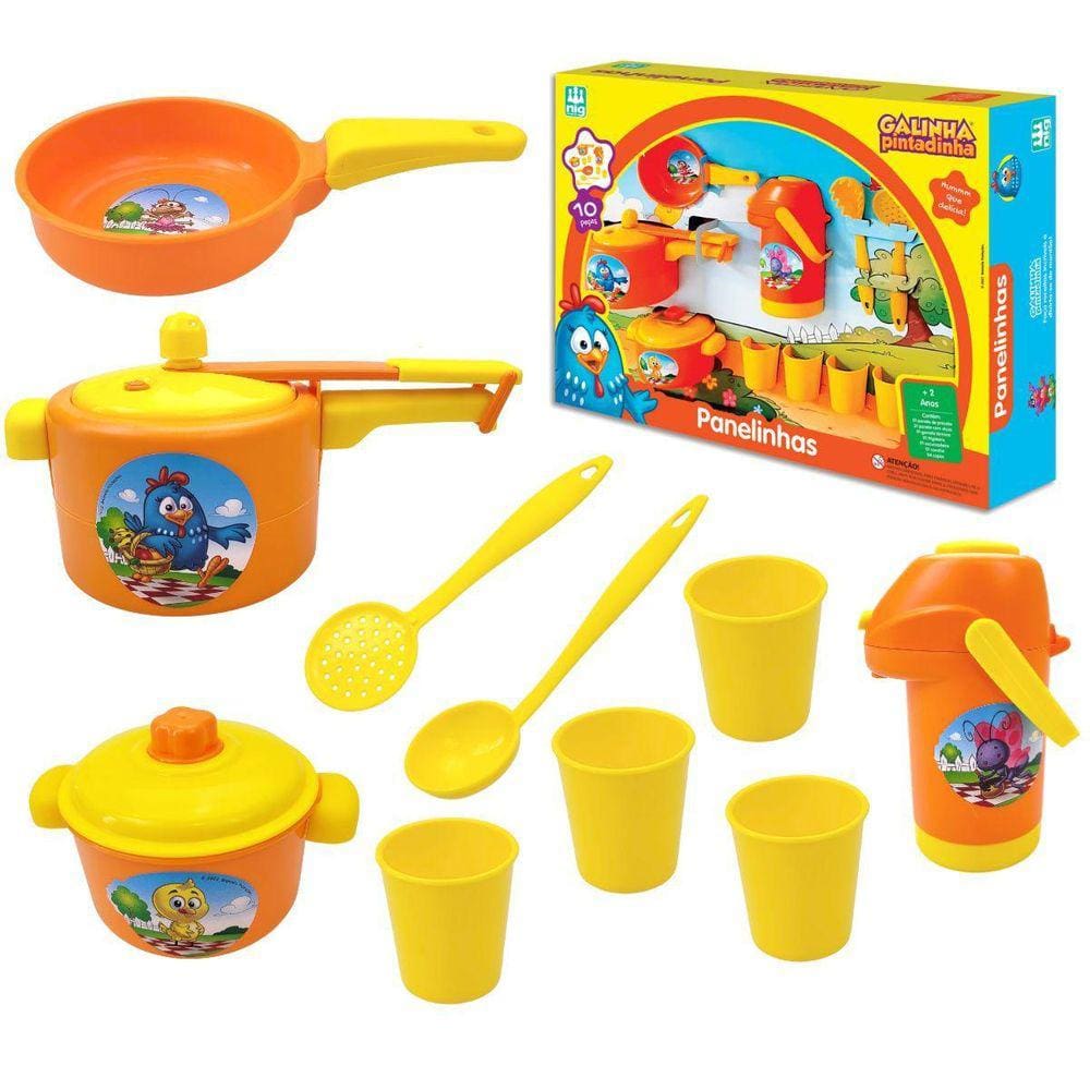 Jogo Infantil Tapa Na Mesa Galinha Pintadinha Nig Brinquedos