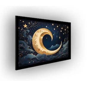 Quadro Decorativo MDF 20x28 c/ Moldura Lua Teatral