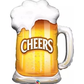 Balao Metalizado Chopp Decoraçao Aniversario Comemoraçao