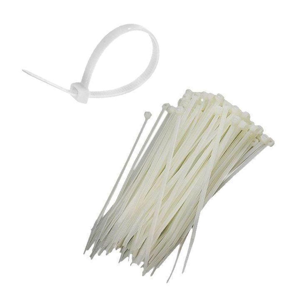 Abracadeira De Nylon 2.5 X 200 Mm 100 Un Eda