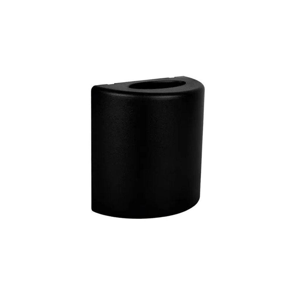 Arandela Taschibra Lyra 270 13w 3000k Led Preto Preto - Bivolt