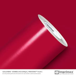 GOLD MAX (0,61X1m) - AD VERMELHO CEREJA (IMPRIMAX) - FL