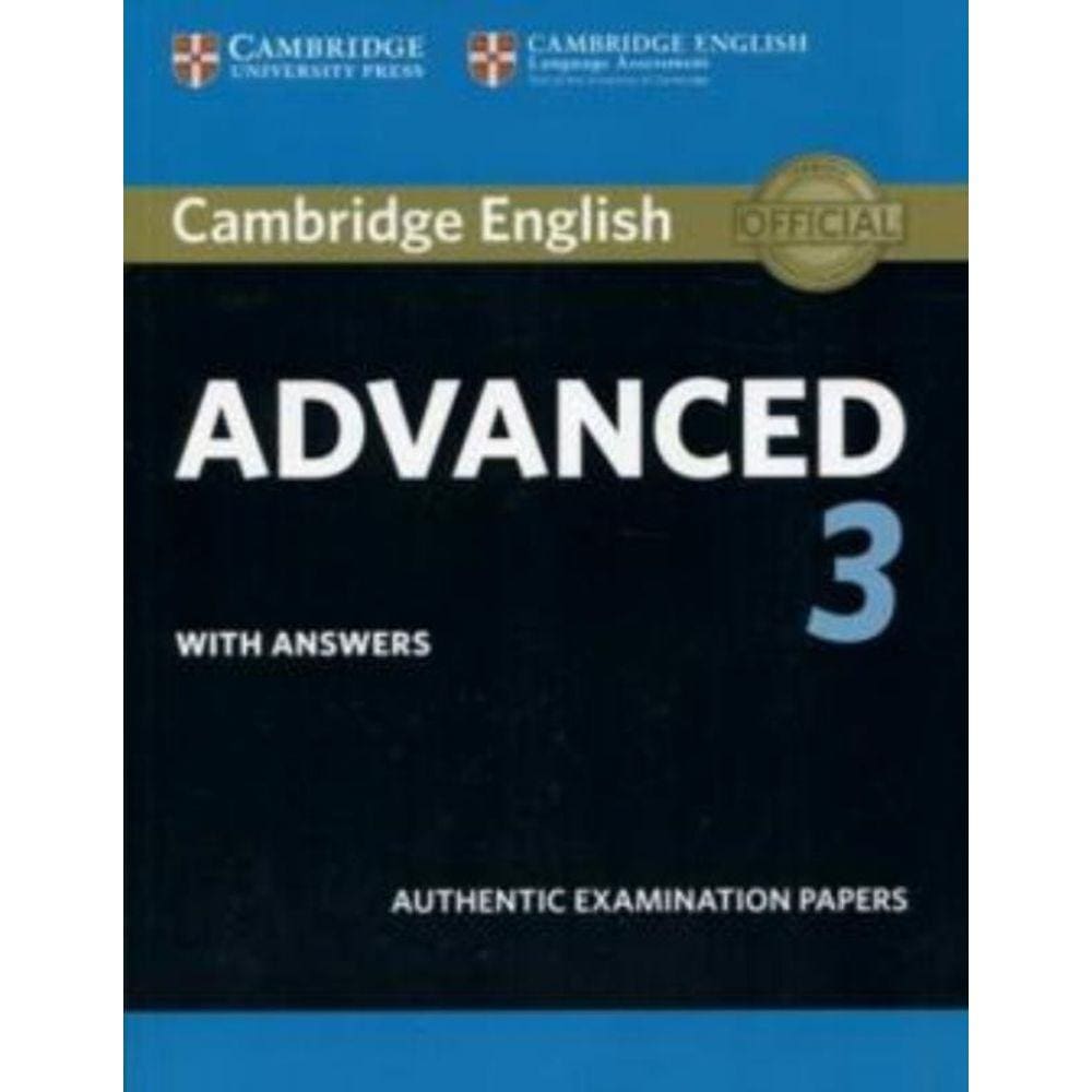 Cambridge English Advanced 3 Sb With Answers