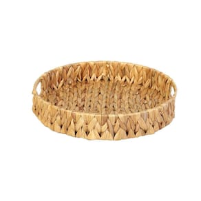 Bandeja de Palha Seagrass 30x6CM - Ideal para Frutas e Pães