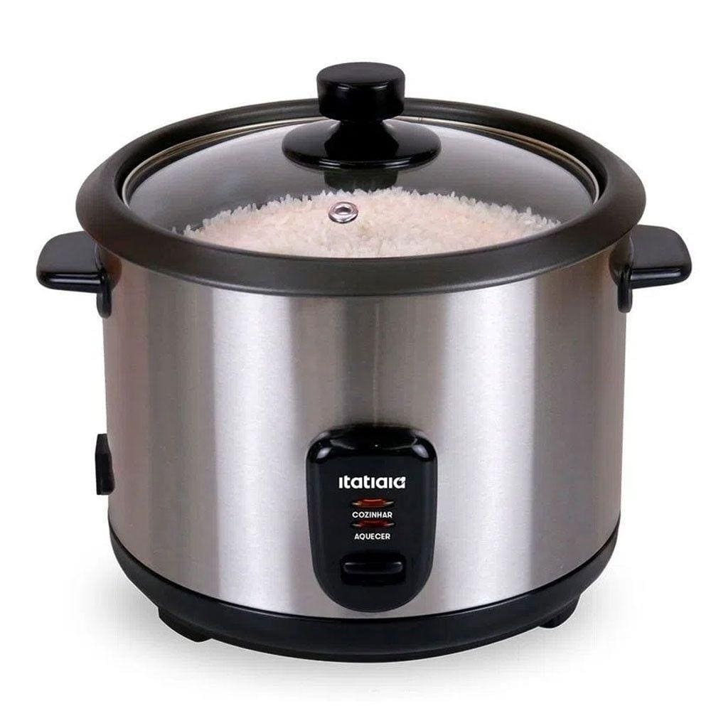 Panela De Arroz Midi Capacidade De 8 Xícaras 1,5 Litros Itatiaia Preto 127v