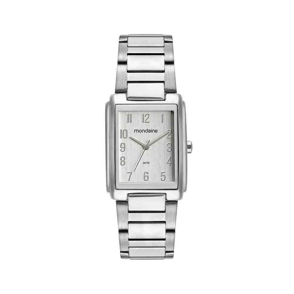 Relógio Mondaine Prata Feminino - À prova d`água 30m