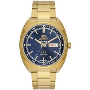 Relógio Orient Masculino Automático Dourado - Ref: F49GG032