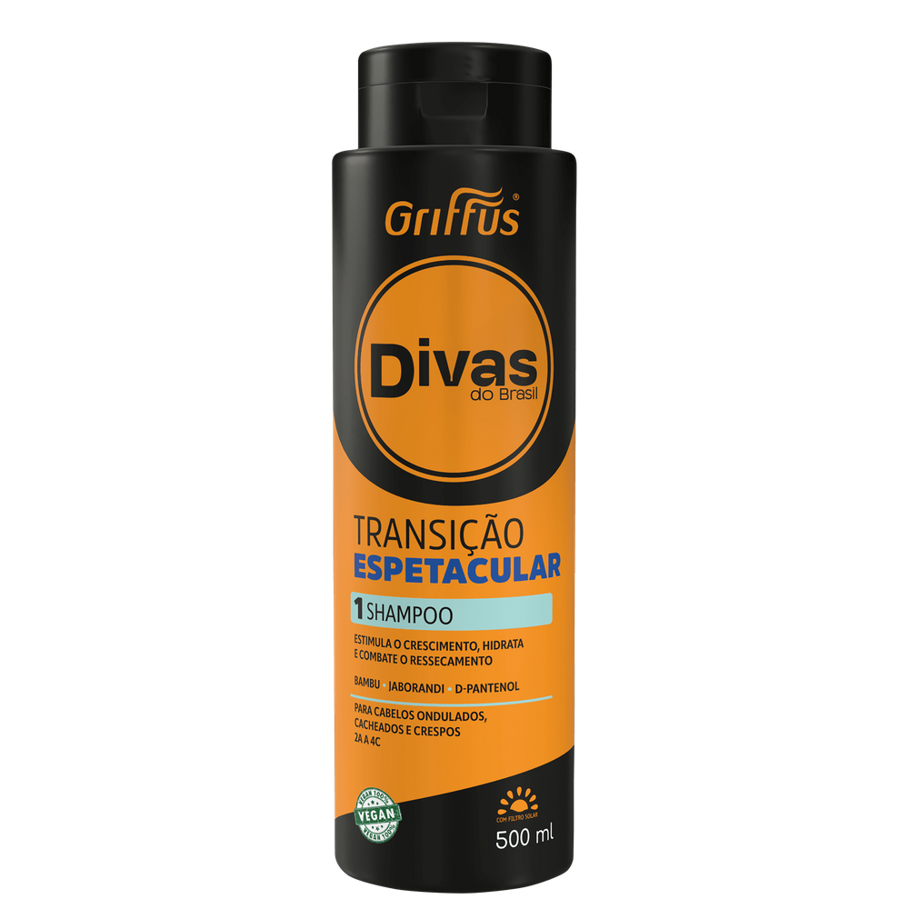 Griffus Divas do Brasil Transição Espetacular - Shampoo 500ml