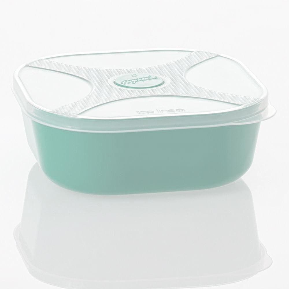 Organizador Multiuso Quadrado 740ML 766-2 VD. Água -Top Line