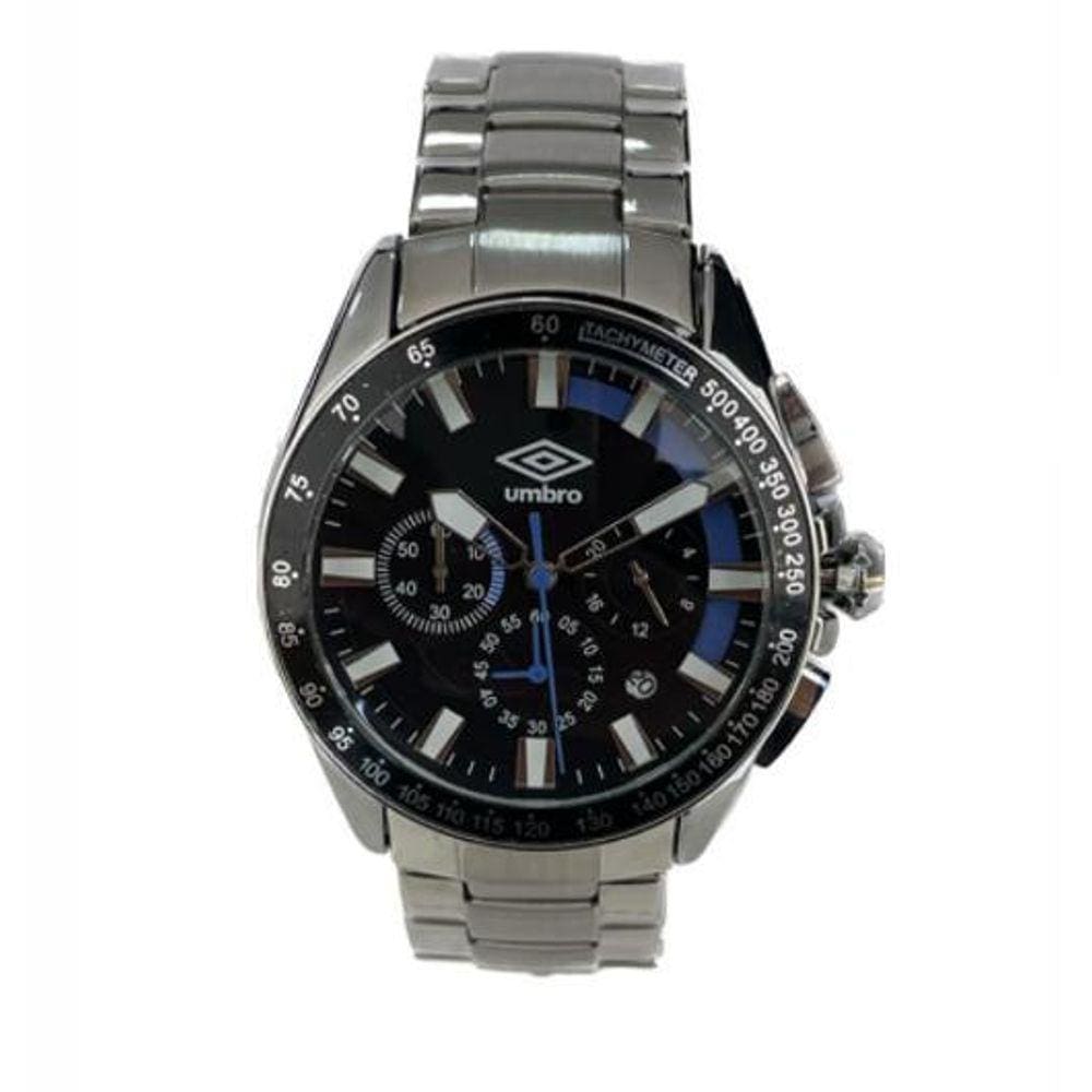 Relógio Umbro UMB-W6-BL Prata/Azul 49mm