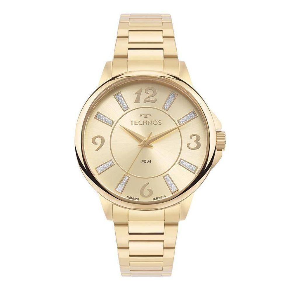 Relógio Technos Feminino Elegance Dourado 2035MYC/1D 38mm