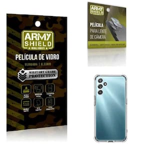 Capinha + Película Câmera + Película Vidro 3D Samsung M34