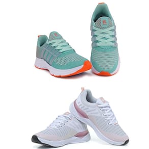 Tênis Feminino Esportivo Caminhada Academia Confortável Kit