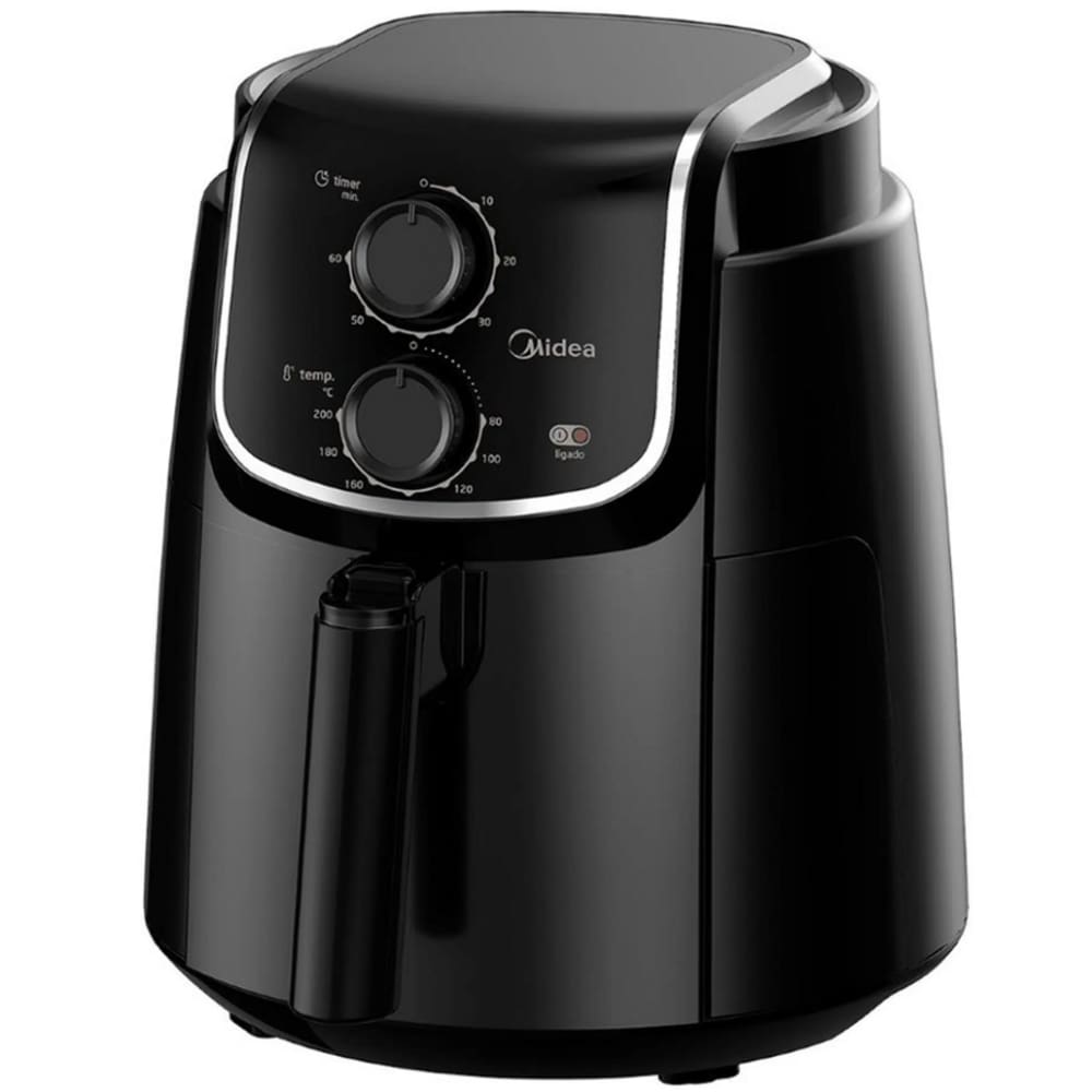 Fritadeira AIR FRYER Midea Gourmetfry 4L 1500W - FRB45P2 Preto 220 VOLTS