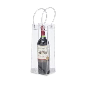 3 Sacolas de Gelo Porta Vinho Bebida Garrafa