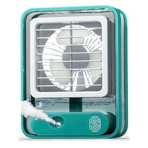 Ventilador Portátil Recarregável | 3 Velocidades | LED