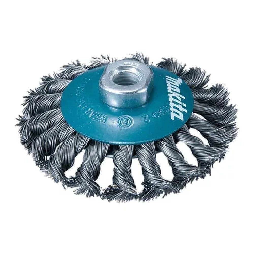 Escova De Aço Cônica Tranada 4x14mm D39883 MAKITA