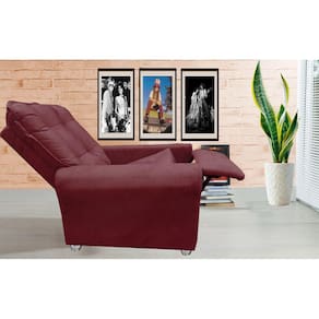 Poltrona Reclinavel Sala De Estar Astra Amamentação Bordo