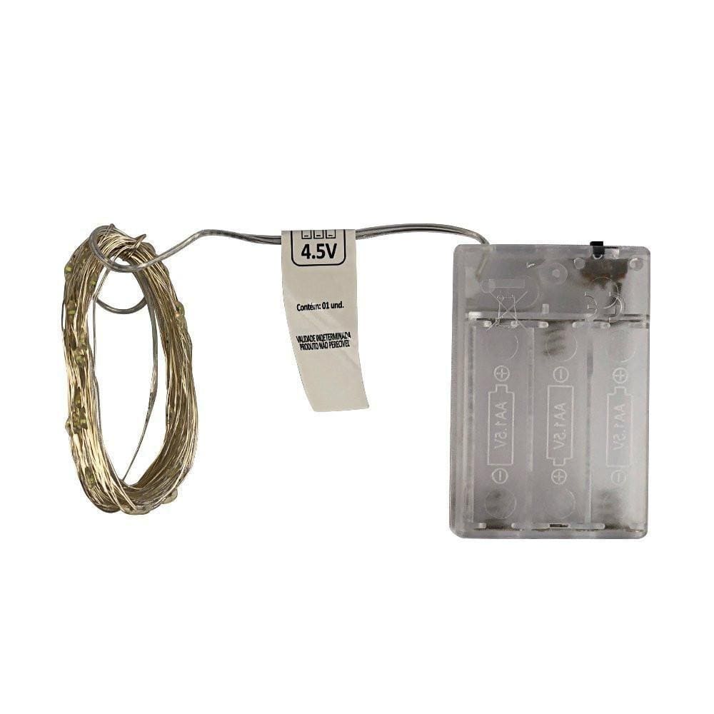 Varal de Luz LED Fio de Fada 10m Colorido |
