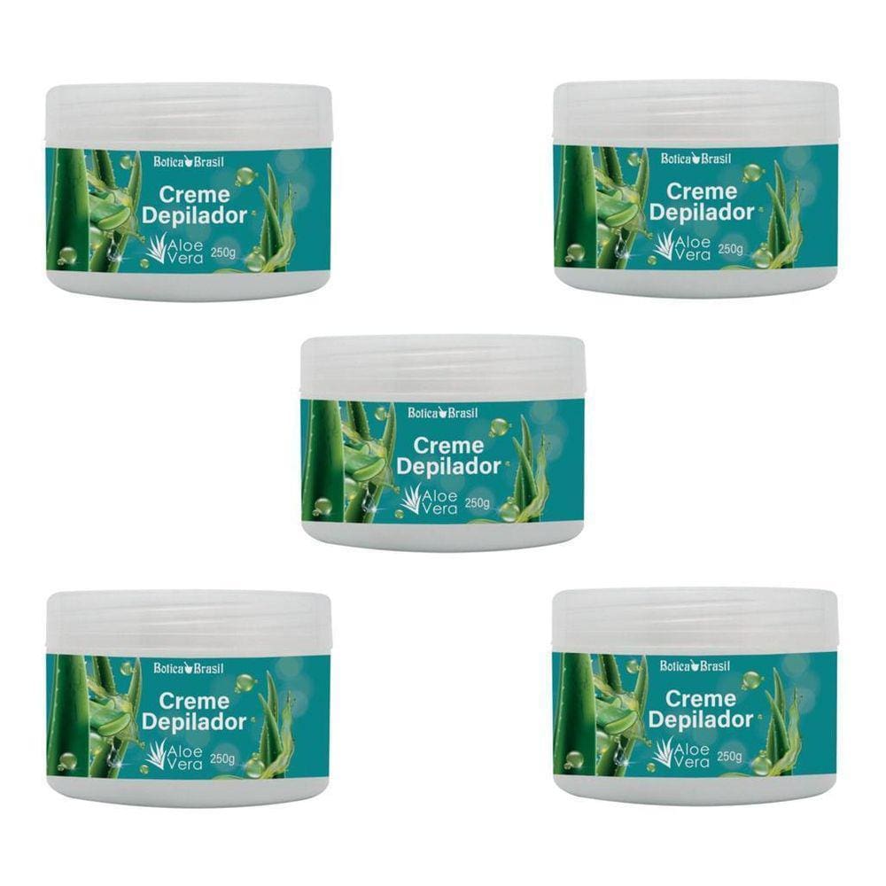 Creme Depilador Axila Virilha Pernas Aloe Vera 240g