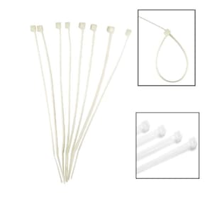 Abraçadeira Nylon EDA 9YW 7,6x400mm - 50 un. - Branco