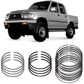 Jogo Anel Segmento 0.50 Toyota Hilux 2.8 8v 95 a 2001 Metal Leve