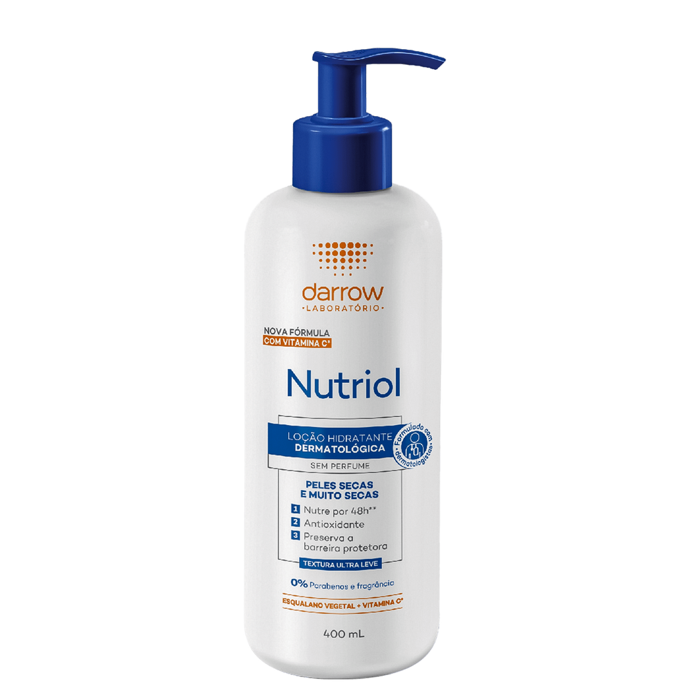 Darrow Nutriol Peles Secas - Loção Hidratante Corporal 400ml