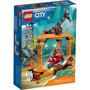 Lego City Desafio Acrobacias Com Ataque Tubarao 60342 122pcs