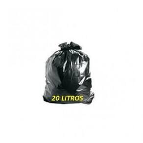 Saco De Lixo 20 Litros Reforçado 50 Un. preto