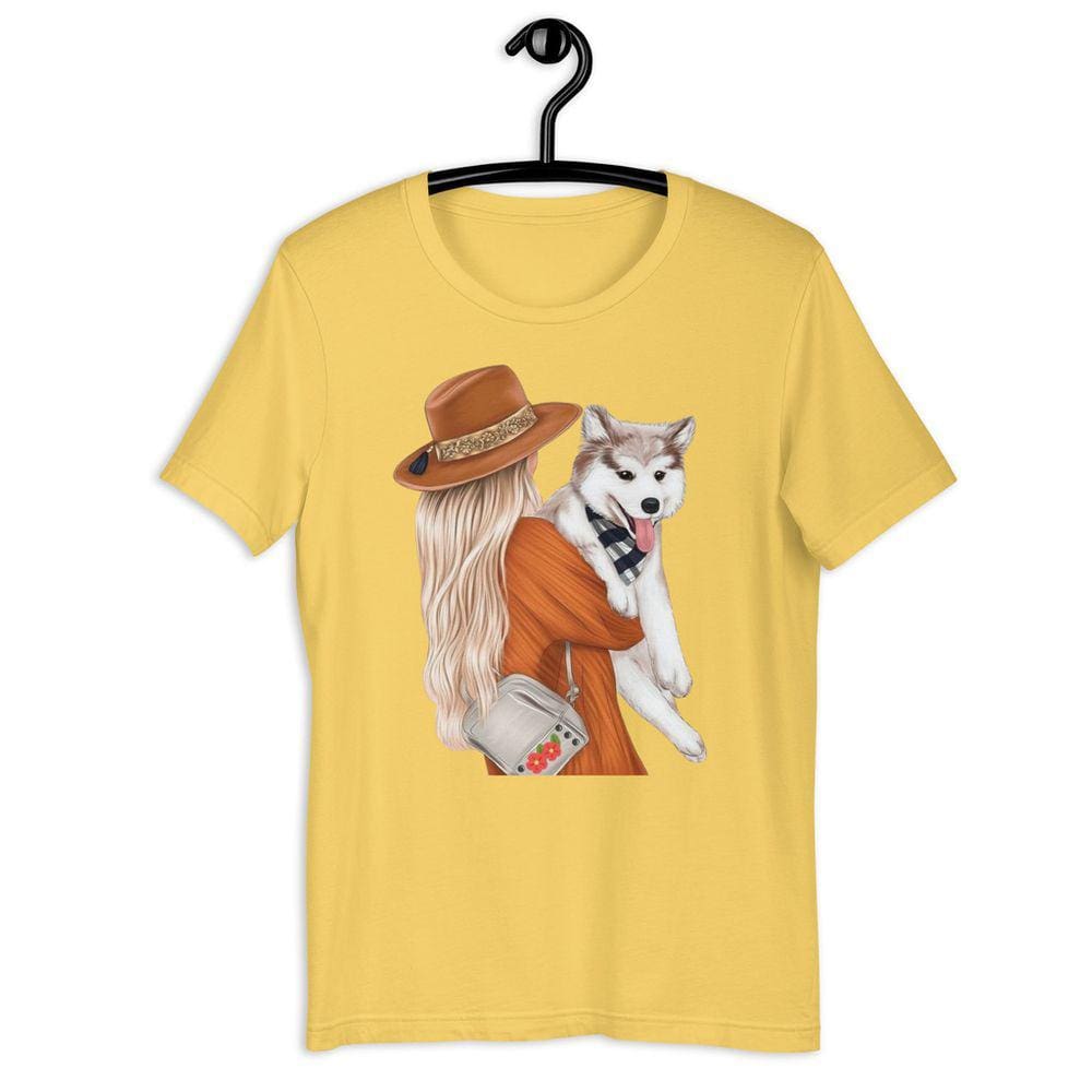 Camiseta Feminina - Garota Ama Husky