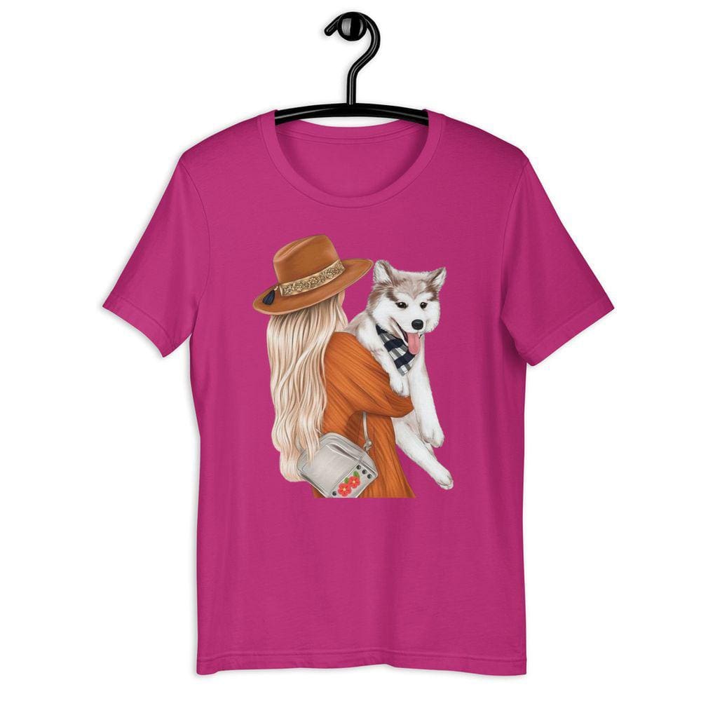 Camiseta Feminina - Garota Ama Husky