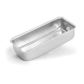 Forma De Alumínio Para Pão N3 Retangular 28x12x4,5 Assadeira