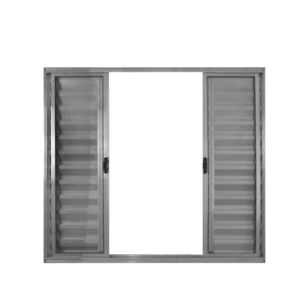 Veneziana de Correr 6 Folhas S/Grade 1.00 x 2.00 - Hale