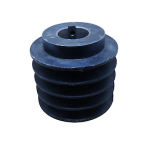 Polia De Ferro 4 1/2 110Mm 4B Com Furo 38Mm Primax 525 Com Motor 10 Cv