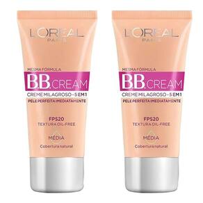 Kit 2 BB Cream L`Oréal Paris Dermo Expertise Média FPS20 30ml