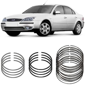 Jogo Anel Segmento Std Ford Mondeo 2.0 2000 A 2009 Metal Lev
