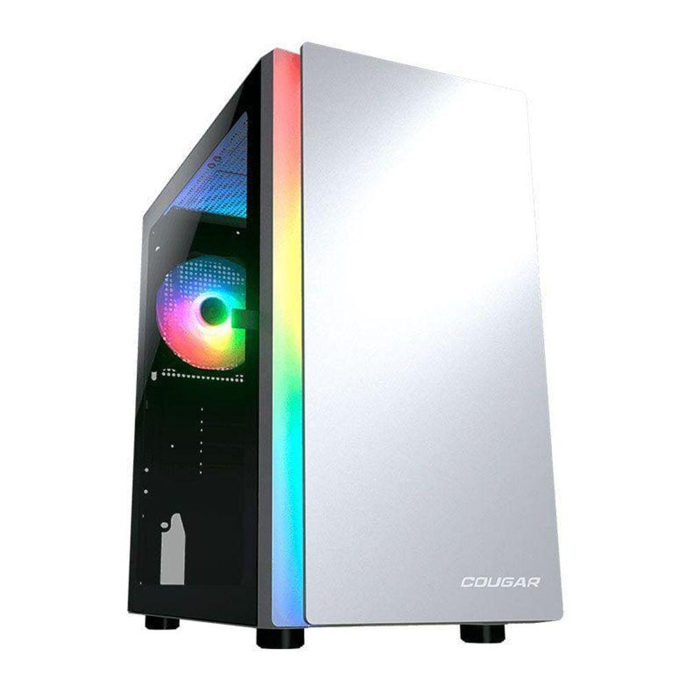 Gabinete Cougar Purity RGB Mini Tower Branco