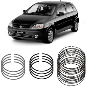 Jogo Anel Segmento Chevrolet Corsa 1.6 98 A 2003 Metal Leve