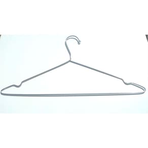 50 Cabides Adulto cromado com Ponteira Transparente