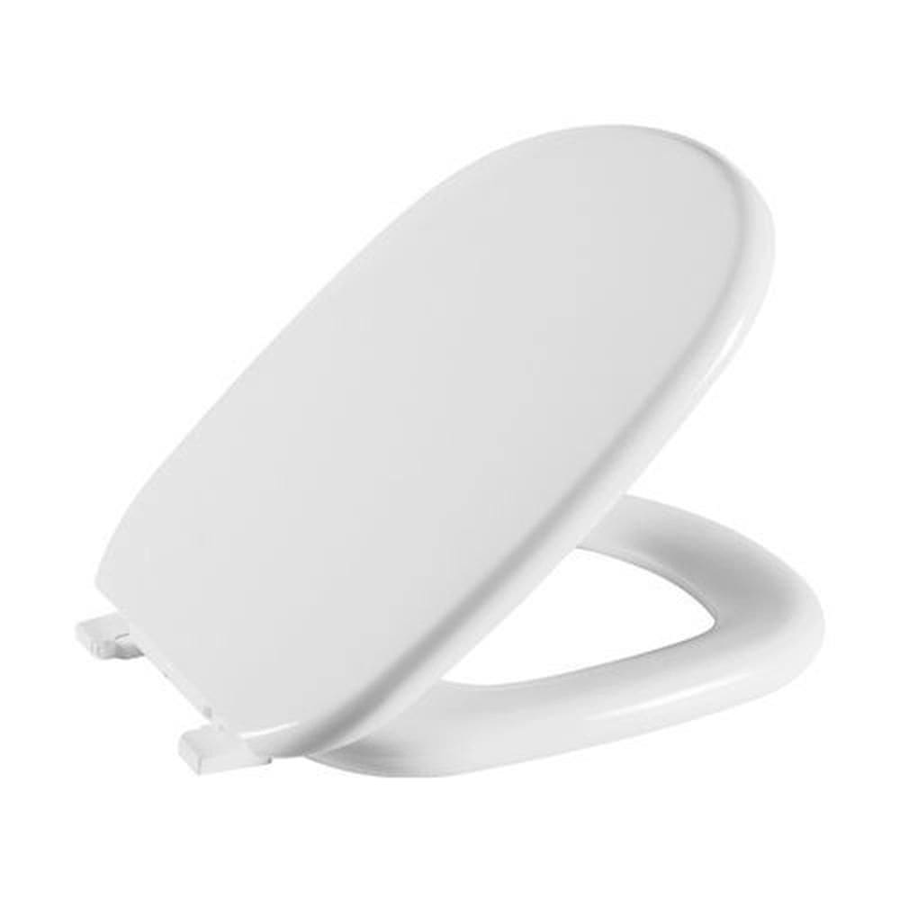 Assento Sanitário Flox Branco - Resistente e Higiênico