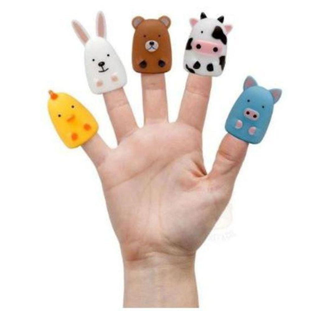 Fantoches De Dedos Dedoches De Animaizinhos Para Banho Buba