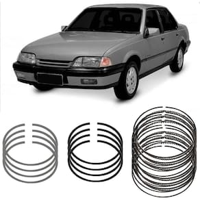Jogo Anel Segmento STD Chevrolet Monza 1.8 85 a 95 Metal Leve