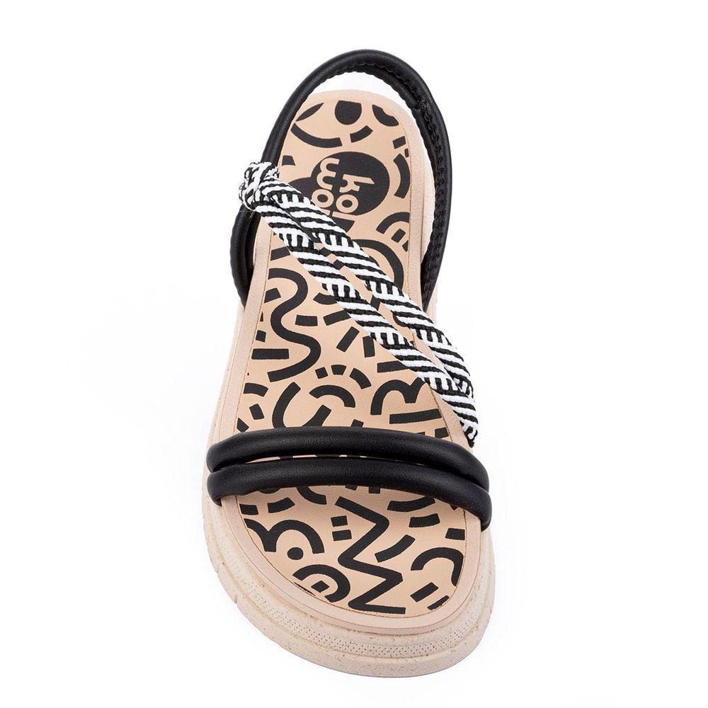 Sandalia flatform Kolway