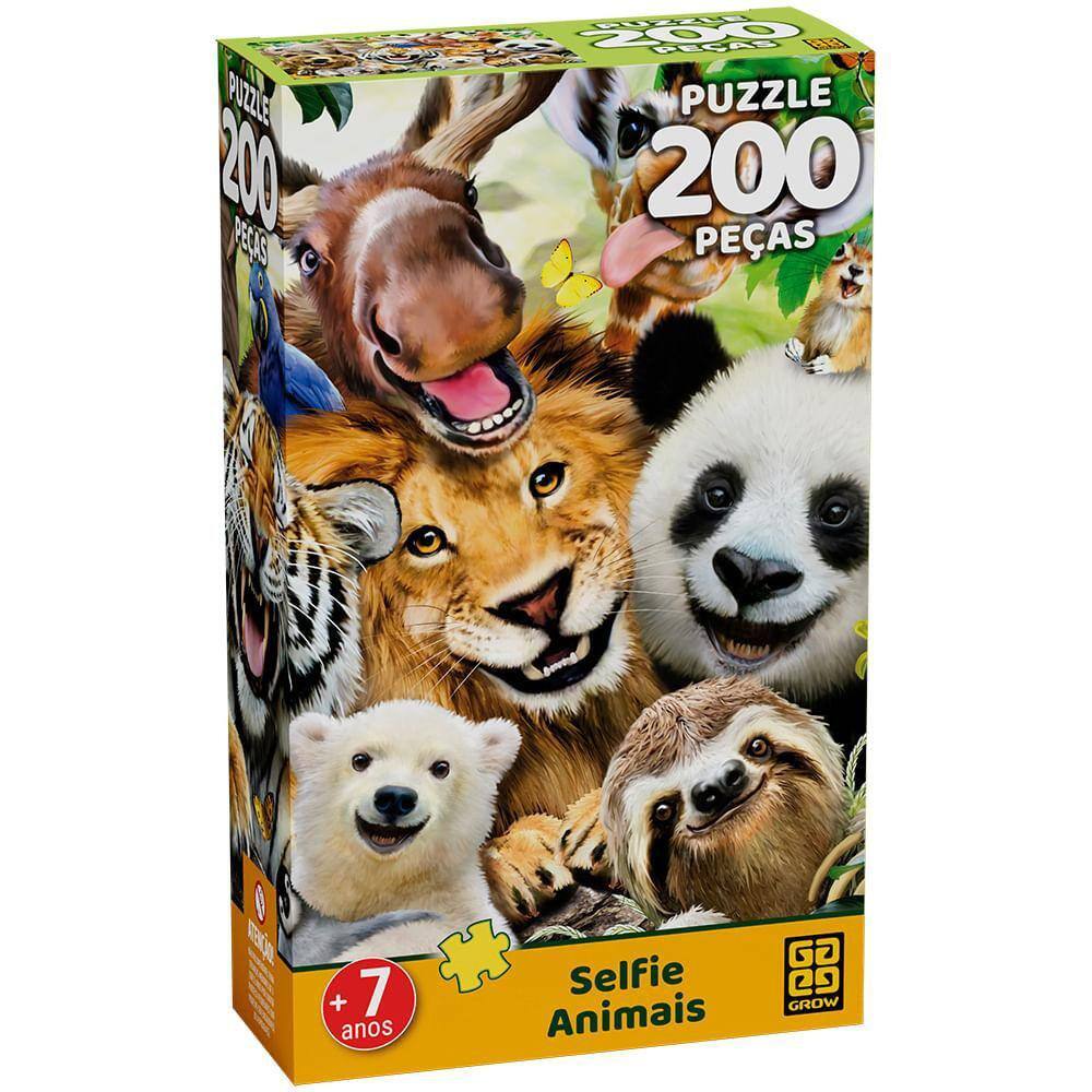 Puzzle 350 Peças Panorama Disney Animais Grow