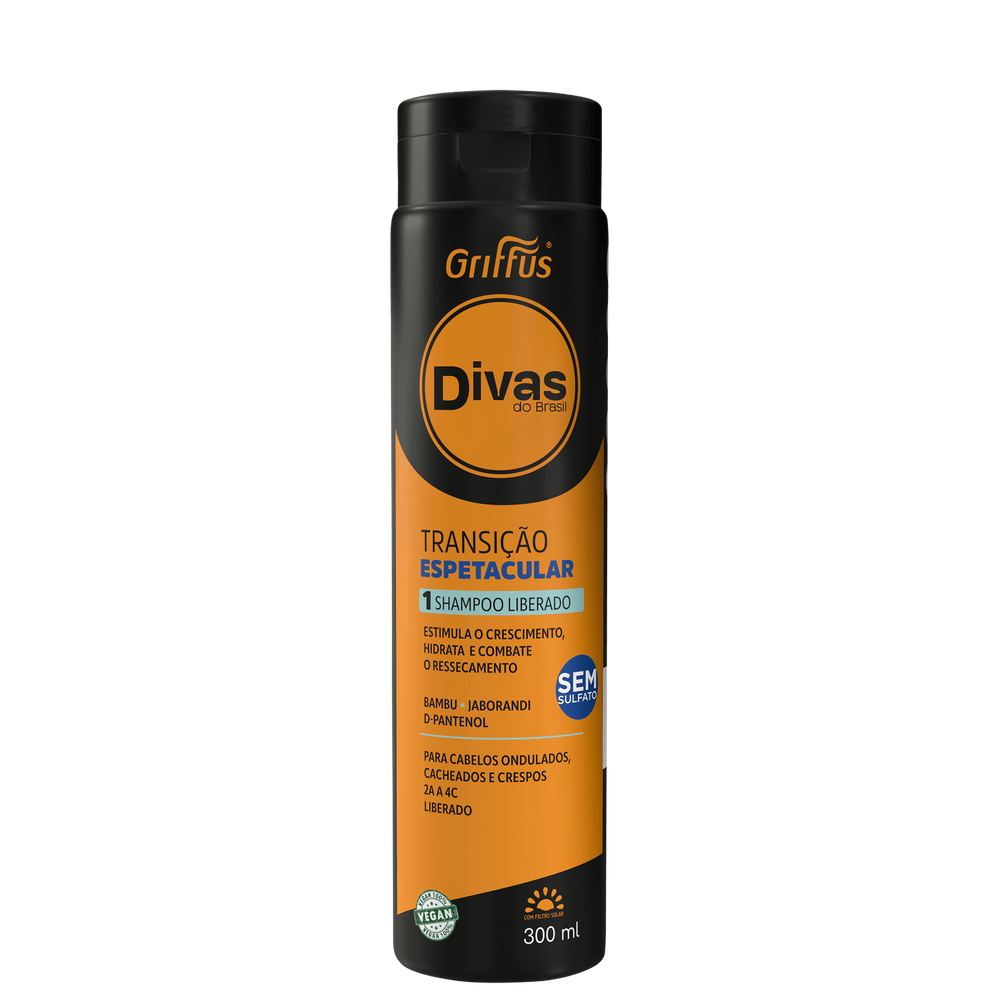 Griffus Divas do Brasil Transição Espetacular Liberado - Shampoo 300ml