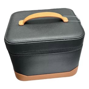 Necessaire Luxo Bolsa Maquiagem C/ Espelho Bolso 21x16x17cm