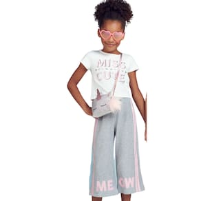 Conjunto Menina Infantil Miss Rosa Momi F8087