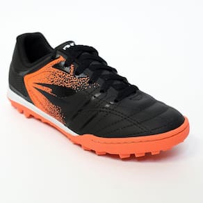Chuteira Society Dray Topfly Masculina - Preto e Laranja