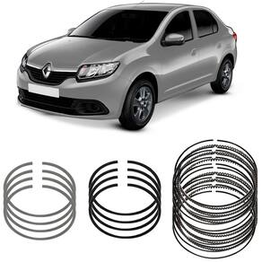 Jogo Anel Segmento 0.50 Renault Logan 1.0 2013 A 2016 Metal