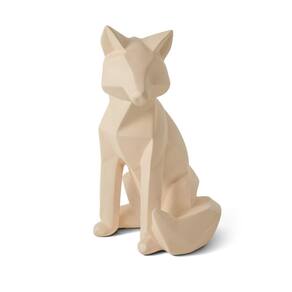 ESCULTURA RAPOSA EM POLIRRESINA 31cm